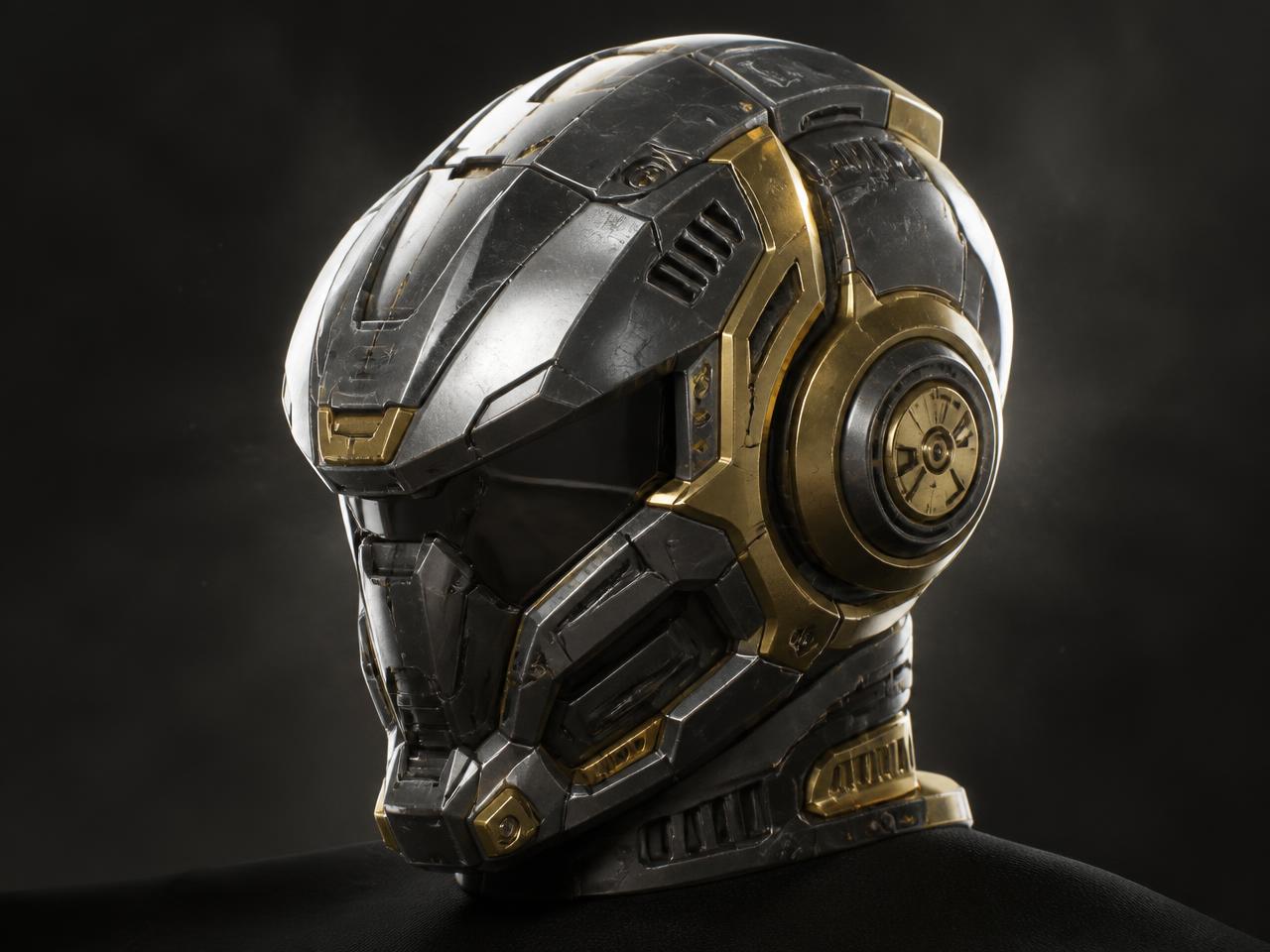 Titan Visor MK-IV — 3D Modeling render
